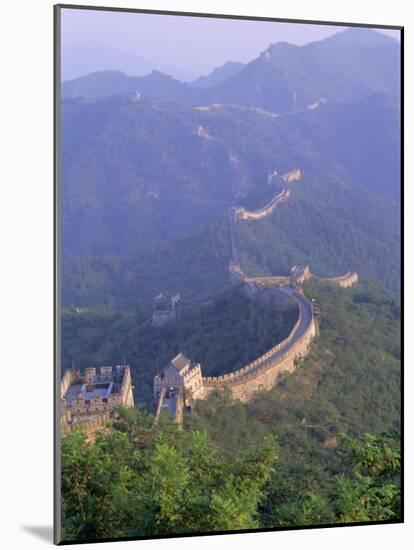 The Great Wall of China, Unesco World Heritage Site, Beijing, China-Alison Wright-Mounted Photographic Print