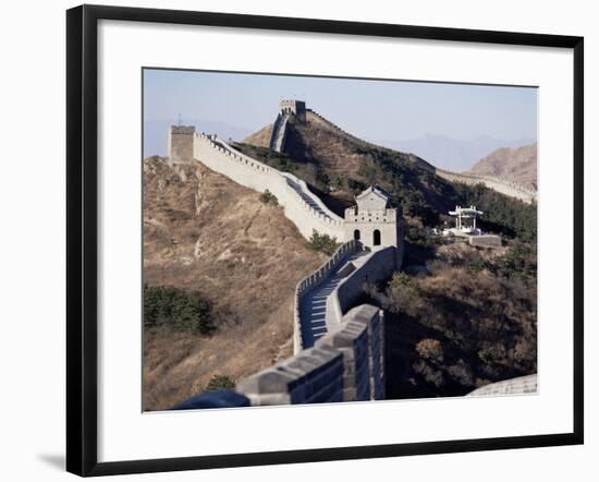 The Great Wall of China, Unesco World Heritage Site, Near Beijing, China-Adina Tovy-Framed Photographic Print