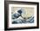 The Great Wave at Kanagawa-Katsushika Hokusai-Framed Art Print