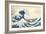 The Great Wave off Kanagawa, c.1830-Katsushika Hokusai-Framed Giclee Print