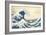 The Great Wave off Kanagawa, c.1830-Katsushika Hokusai-Framed Giclee Print