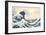 The Great Wave off Kanagawa, c.1830-Katsushika Hokusai-Framed Giclee Print