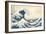 The Great Wave off Kanagawa, c.1830-Katsushika Hokusai-Framed Giclee Print