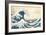 The Great Wave off Kanagawa, c.1830-Katsushika Hokusai-Framed Giclee Print