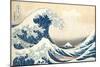 The Great Wave off Kanagawa, c.1830-Katsushika Hokusai-Mounted Giclee Print