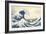 The Great Wave off Kanagawa, c.1830-Katsushika Hokusai-Framed Giclee Print