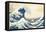 The Great Wave off Kanagawa, c.1830-Katsushika Hokusai-Framed Premier Image Canvas