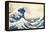 The Great Wave off Kanagawa, c.1830-Katsushika Hokusai-Framed Premier Image Canvas