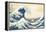 The Great Wave off Kanagawa, c.1830-Katsushika Hokusai-Framed Premier Image Canvas