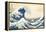 The Great Wave off Kanagawa, c.1830-Katsushika Hokusai-Framed Premier Image Canvas