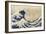 The Great Wave off Kanagawa, c.1830-Katsushika Hokusai-Framed Giclee Print