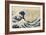 The Great Wave off Kanagawa, c.1830-Katsushika Hokusai-Framed Giclee Print