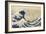 The Great Wave off Kanagawa, c.1830-Katsushika Hokusai-Framed Giclee Print