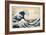 The Great Wave off Kanagawa from from the Series '36 Views of Mt. Fuji'; 1831 (Hand-Coloured Woodbl-Katsushika Hokusai-Framed Giclee Print