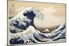 The Great Wave off Kanagawa from from the Series '36 Views of Mt. Fuji'; 1831 (Hand-Coloured Woodbl-Katsushika Hokusai-Mounted Giclee Print