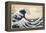 The Great Wave off Kanagawa from from the Series '36 Views of Mt. Fuji'; 1831 (Hand-Coloured Woodbl-Katsushika Hokusai-Framed Premier Image Canvas