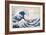 The Great Wave off Kanagawa from from the Series '36 Views of Mt. Fuji'; 1831 (Hand-Coloured Woodbl-Katsushika Hokusai-Framed Premium Giclee Print