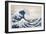 The Great Wave off Kanagawa from from the Series '36 Views of Mt. Fuji'; 1831 (Hand-Coloured Woodbl-Katsushika Hokusai-Framed Premium Giclee Print