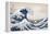 The Great Wave off Kanagawa from from the Series '36 Views of Mt. Fuji'; 1831 (Hand-Coloured Woodbl-Katsushika Hokusai-Framed Premier Image Canvas