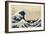 The Great Wave off Kanagawa from from the Series '36 Views of Mt. Fuji'; 1831 (Hand-Coloured Woodbl-Katsushika Hokusai-Framed Giclee Print