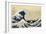 The Great Wave off Kanagawa from from the Series '36 Views of Mt. Fuji'; 1831 (Hand-Coloured Woodbl-Katsushika Hokusai-Framed Giclee Print