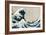 The Great Wave Off Kanagawa, from the Series "36 Views of Mt. Fuji" ("Fugaku Sanjuokkei")-Katsushika Hokusai-Framed Premium Giclee Print