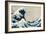 The Great Wave Off Kanagawa, from the Series "36 Views of Mt. Fuji" ("Fugaku Sanjuokkei")-Katsushika Hokusai-Framed Premium Giclee Print