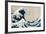 The Great Wave Off Kanagawa, from the Series "36 Views of Mt. Fuji" ("Fugaku Sanjuokkei")-Katsushika Hokusai-Framed Giclee Print