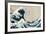 The Great Wave Off Kanagawa, from the Series "36 Views of Mt. Fuji" ("Fugaku Sanjuokkei")-Katsushika Hokusai-Framed Giclee Print