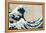 The Great Wave Off Kanagawa, from the Series "36 Views of Mt. Fuji" ("Fugaku Sanjuokkei")-Katsushika Hokusai-Framed Premier Image Canvas