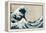 The Great Wave Off Kanagawa, from the Series "36 Views of Mt. Fuji" ("Fugaku Sanjuokkei")-Katsushika Hokusai-Framed Premier Image Canvas