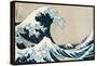 The Great Wave Off Kanagawa, from the Series "36 Views of Mt. Fuji" ("Fugaku Sanjuokkei")-Katsushika Hokusai-Framed Premier Image Canvas