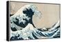 The Great Wave Off Kanagawa, from the Series "36 Views of Mt. Fuji" ("Fugaku Sanjuokkei")-Katsushika Hokusai-Framed Premier Image Canvas