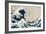 The Great Wave Off Kanagawa, from the Series "36 Views of Mt. Fuji" ("Fugaku Sanjuokkei")-Katsushika Hokusai-Framed Giclee Print