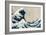 The Great Wave Off Kanagawa, from the Series "36 Views of Mt. Fuji" ("Fugaku Sanjuokkei")-Katsushika Hokusai-Framed Giclee Print