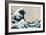 The Great Wave Off Kanagawa, from the Series "36 Views of Mt. Fuji" ("Fugaku Sanjuokkei")-Katsushika Hokusai-Framed Giclee Print