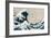 The Great Wave Off Kanagawa, from the Series "36 Views of Mt. Fuji" ("Fugaku Sanjuokkei")-Katsushika Hokusai-Framed Giclee Print