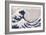 The Great Wave Off Kanagawa, from the Series '36 Views of Mt. Fuji' ('Fugaku Sanjuokkei')-Katsushika Hokusai-Framed Giclee Print