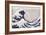 The Great Wave Off Kanagawa, from the Series '36 Views of Mt. Fuji' ('Fugaku Sanjuokkei')-Katsushika Hokusai-Framed Giclee Print