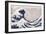 The Great Wave Off Kanagawa, from the Series '36 Views of Mt. Fuji' ('Fugaku Sanjuokkei')-Katsushika Hokusai-Framed Giclee Print