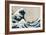 The Great Wave Off Kanagawa, from the Series "36 Views of Mt. Fuji" ("Fugaku Sanjuokkei")-Katsushika Hokusai-Framed Giclee Print