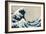 The Great Wave Off Kanagawa, from the Series "36 Views of Mt. Fuji" ("Fugaku Sanjuokkei")-Katsushika Hokusai-Framed Giclee Print