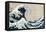 The Great Wave Off Kanagawa, from the Series "36 Views of Mt. Fuji" ("Fugaku Sanjuokkei")-Katsushika Hokusai-Framed Premier Image Canvas