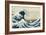 The Great Wave off Kanagawa, from 'Thirty-Six Views of Mount Fuji', C.1831 (Colour Woodblock Print)-Katsushika Hokusai-Framed Giclee Print