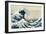 The Great Wave off Kanagawa, from 'Thirty-Six Views of Mount Fuji', C.1831 (Colour Woodblock Print)-Katsushika Hokusai-Framed Giclee Print