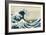 The Great Wave off Kanagawa, from 'Thirty-Six Views of Mount Fuji', C.1831 (Colour Woodblock Print)-Katsushika Hokusai-Framed Giclee Print