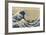 The Great Wave Off Kanagawa (Kanagawa Oki Nami Ura), C.1830-33-Katsushika Hokusai-Framed Giclee Print