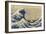 The Great Wave Off Kanagawa (Kanagawa Oki Nami Ura), C.1830-33-Katsushika Hokusai-Framed Giclee Print