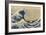 The Great Wave Off Kanagawa (Kanagawa Oki Nami Ura), C.1830-33-Katsushika Hokusai-Framed Giclee Print