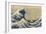 The Great Wave Off Kanagawa (Kanagawa Oki Nami Ura), C.1830-33-Katsushika Hokusai-Framed Giclee Print